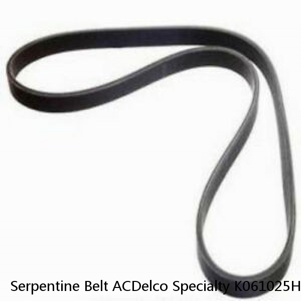 Serpentine Belt ACDelco Specialty K061025HD #1 small image