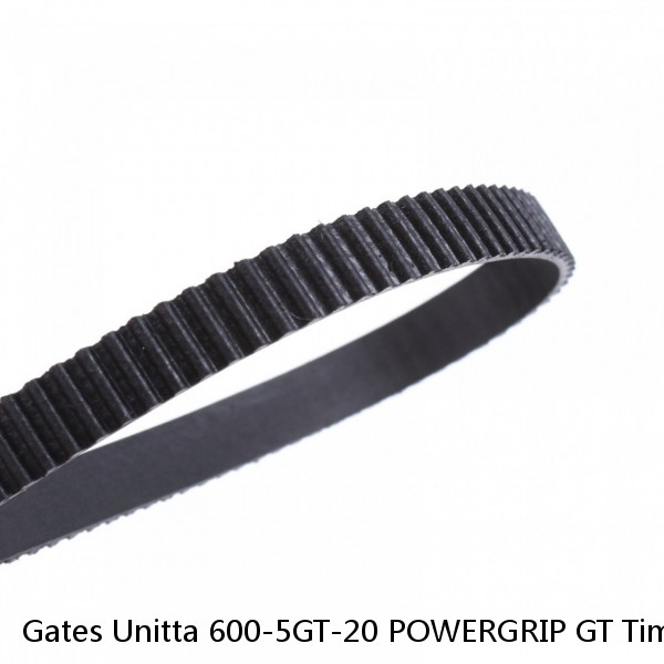 Gates Unitta 600-5GT-20 POWERGRIP GT Timing Belt 600mm L* 20mm W #1 small image