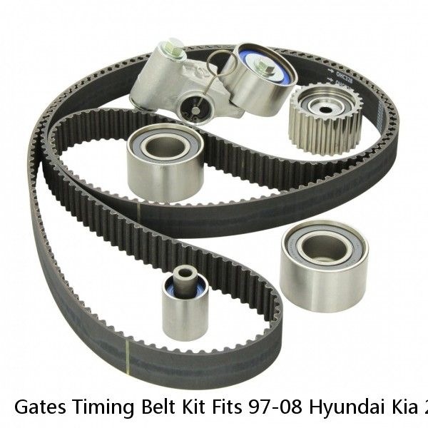 Gates Timing Belt Kit Fits 97-08 Hyundai Kia 2.0L DOHC "G4GF" 24312-23202 #1 small image