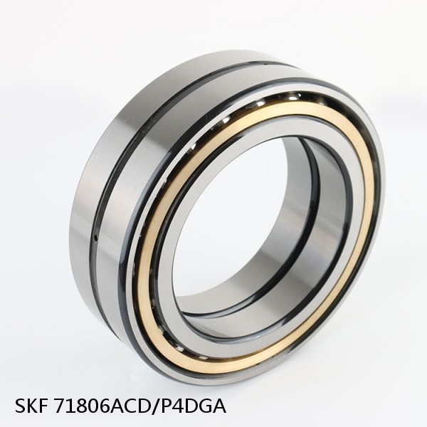 71806ACD/P4DGA SKF Super Precision,Super Precision Bearings,Super Precision Angular Contact,71800 Series,25 Degree Contact Angle #1 image