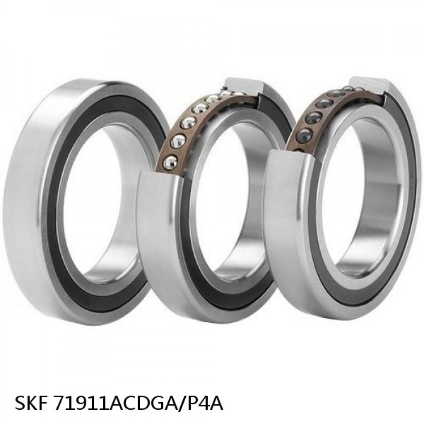 71911ACDGA/P4A SKF Super Precision,Super Precision Bearings,Super Precision Angular Contact,71900 Series,25 Degree Contact Angle #1 image