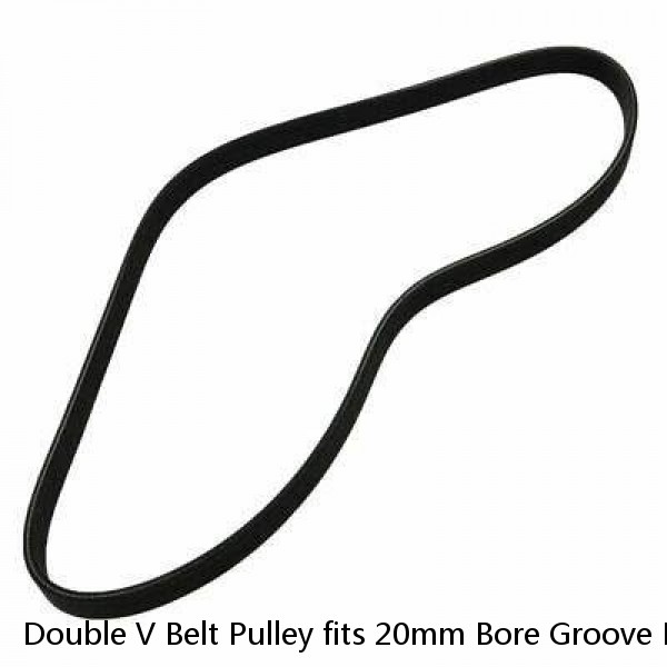 Double V Belt Pulley fits 20mm Bore Groove Pulley A Belt for 168F 170F Engine #1 image