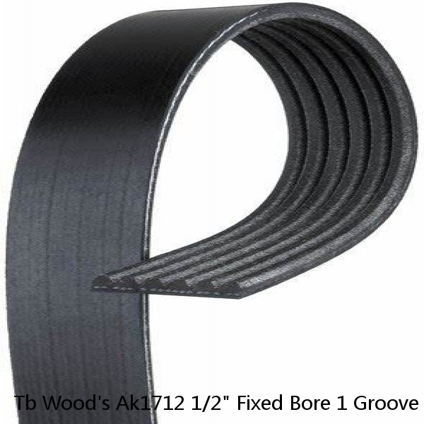 Tb Wood's Ak1712 1/2" Fixed Bore 1 Groove Standard V-Belt Pulley 1.75 In Od #1 image