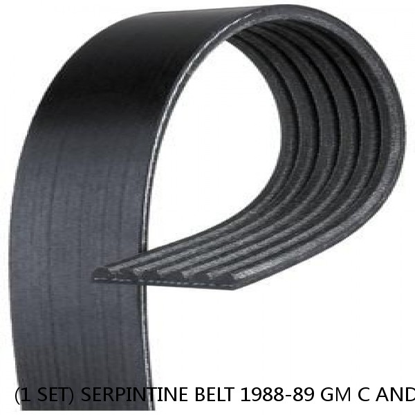 (1 SET) SERPINTINE BELT 1988-89 GM C AND K SERIES TRUCK 5.7L P/N K061025 #1 image
