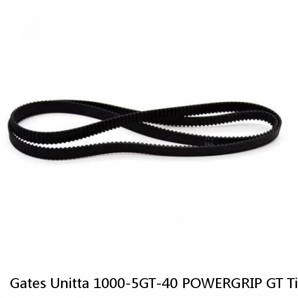 Gates Unitta 1000-5GT-40 POWERGRIP GT Timing Belt 1000mm L* 40mm W #1 image
