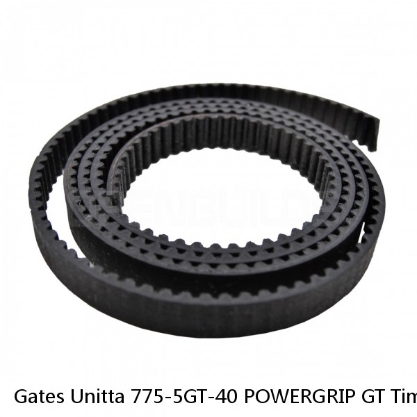 Gates Unitta 775-5GT-40 POWERGRIP GT Timing Belt 775mm L* 40mm W #1 image