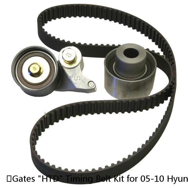 ⭐Gates "HTD" Timing Belt Kit for 05-10 Hyundai Elantra Tiburon Tucson Soul 2.0L⭐ #1 image