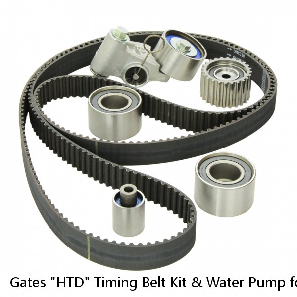 Gates "HTD" Timing Belt Kit & Water Pump for 99-10 Hyundai Kia 2.5L 2.7L V6⭐⭐⭐⭐⭐ #1 image